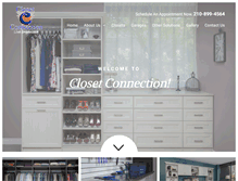Tablet Screenshot of closetconnection.net